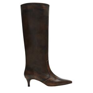 Steve Madden Sleek Brown Lander Knee High Boots Size 7 M